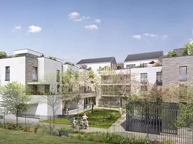 Montigny le Bretonneux 78180 Programme neuf appartement neuf à vendre t3 HQE RT 2012
