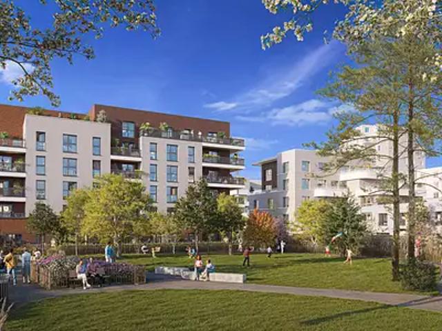 Montigny lès Cormeilles 95370 Programme neuf appartement neuf à vendre t3 LMNP HQE