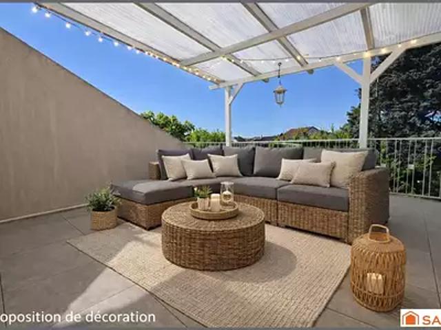 Montigny lès Metz 57950 Achat / Vente appartement 6 pièces t6 terrasse balcon