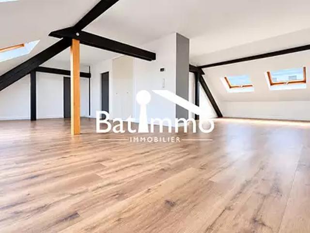 Montigny lès Metz 57950 Achat / Vente appartement 3 pièces t3 au dernier étage