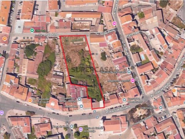 MONTIJO TERRENO URBANO P/ CONSTRUÇÃO, C/ 2.800m2 PRAÇA DA REPÚBLICA