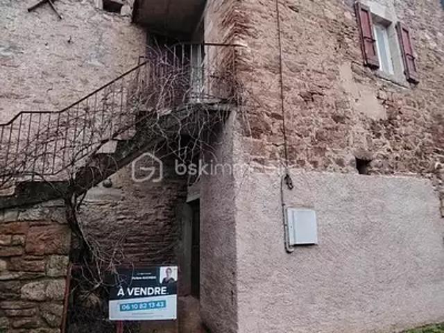 Montjaux 12490 Achat / Vente maison 2 pièces t2 cave