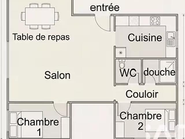 Montluçon 03100 Achat / Vente appartement 4 pièces t4