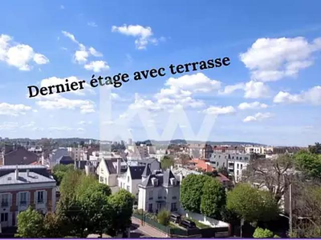 Montmorency 95160 Achat / Vente appartement 5 pièces t5 au dernier étage terrasse