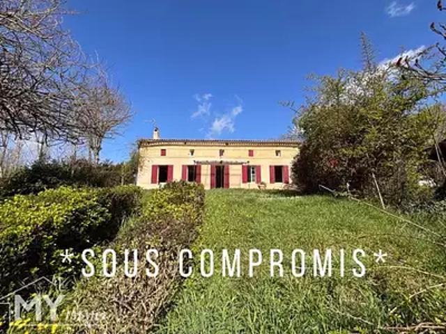 Montpeyroux 24610 Achat / Vente maison 5 pièces t5 piscine