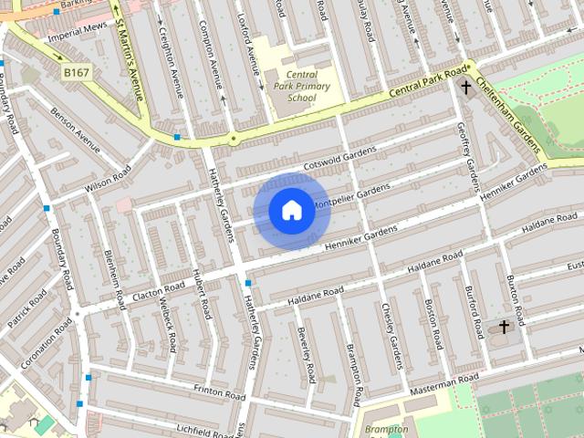 Montpelier Gardens, East Ham, Newham, London