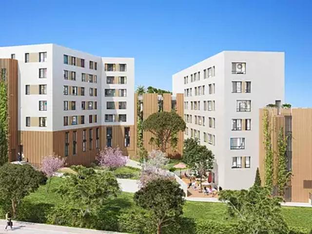 Montpellier 34070 Programme neuf appartement neuf à vendre t1 LMNP NF