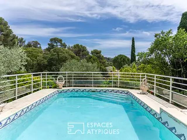 Montpellier 34090 Achat / Vente maison 6 pièces t6 au dernier étage piscine
