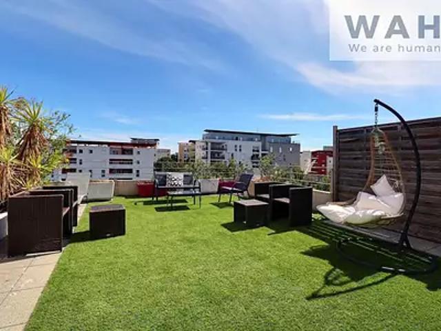 Montpellier 34000 Achat / Vente appartement 4 pièces t4 au dernier étage