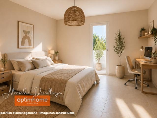 Montpellier Appartement 2 pièces – 4ᵉ étage avec ascenseur