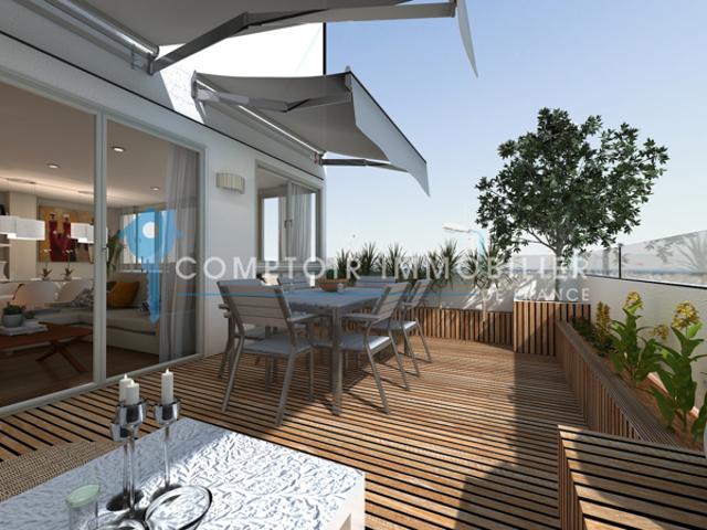 MONTPELLIER BEL APPARTEMENT T4 + BUREAU / TERRASSE / 2 PARKI