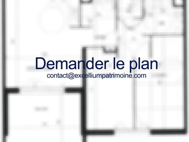 Montpellier centre – Appartement T3 avec balcon et stationnement