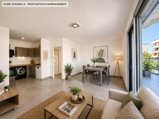 MONTPELLIER – PORT MARIANNE – T3 AVEC TERRASSE DE 34 M² & PARKING
