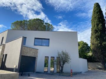 Montpellier,secteur Aiguelongues, villa contemporaine et pi. 124m² Montpellier