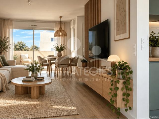 MONTPELLLIER EST Pompignane T5 duplex NEUF disponible de suite