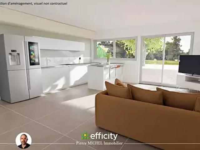 Montrottier 69770 Achat / Vente appartement 3 pièces t3 jardin cave