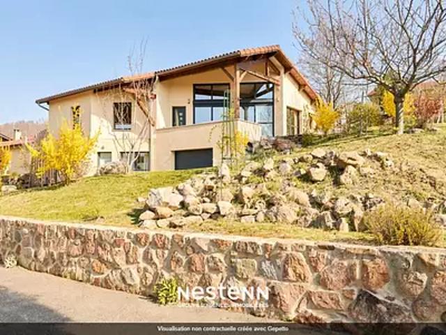 Montrottier 69770 Achat / Vente maison 8 pièces t8 terrasse parking