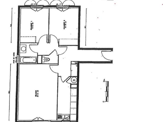 Montrouge 92120 Chatillon Montrouge, 3 pièces de 63,91 m² avec Parking: MONTROUGE 92120 63.91 m² | GTF Location