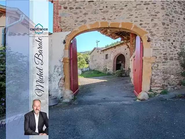 Montromant 69610 Achat / Vente maison 8 pièces t8 cave