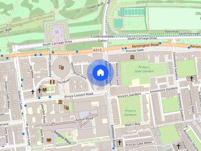 Montrose Court, Princes Gate, London, SW7