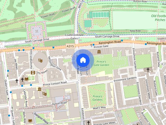 Montrose Court, Princes Gate, London, SW7