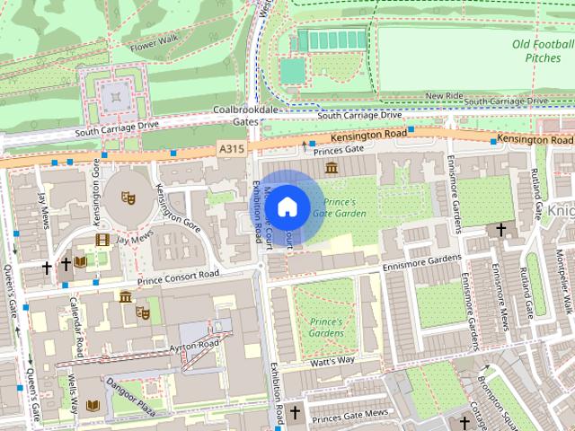 Montrose Court, Princes Gate, South Kensington, SW7