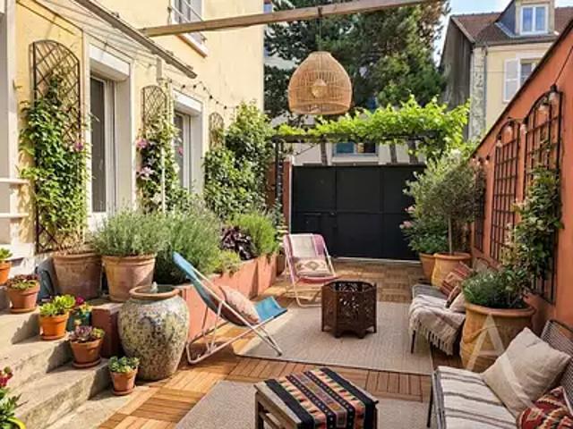 Montreuil 93100 Achat / Vente maison 4 pièces t4 terrasse cave