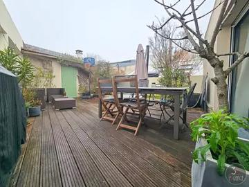 Montreuil 93100 Achat / Vente maison 6 pièces t6 terrasse