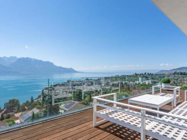 Montreux – exklusives penthouse mit panoramablick