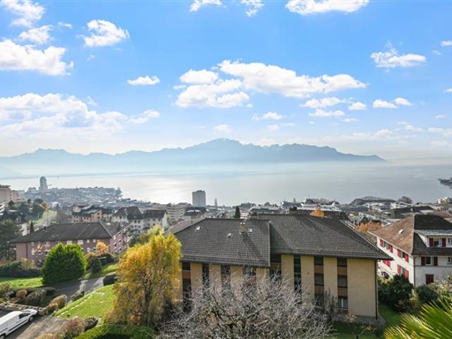 MONTREUX – GERÄUMIGE 4,5 ZIMMER WOHNUNG MIT ATEMBERAUBENDER AUSSICHT