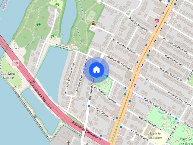 Montréal – Ahuntsic – Appartement 5 1/2 à louer près du Parc de la Visitation