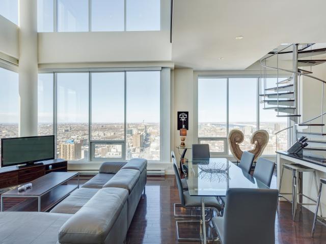 Montreal Furnished Condo Rental Lovely 2 Bed 2 Bath Penthouse in Ville Marie