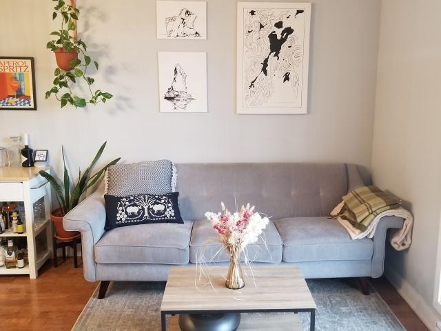 Montreal Furnished Condo Rental 2 Bed 2 Bath Condo in Shop Angus, Walking Distance from the Plateau
