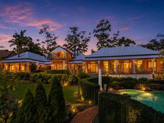 Montville Provençal Estate French Provincial Luxury on 2,427m² with Resort Pool, Guest Suites & Private Park Access