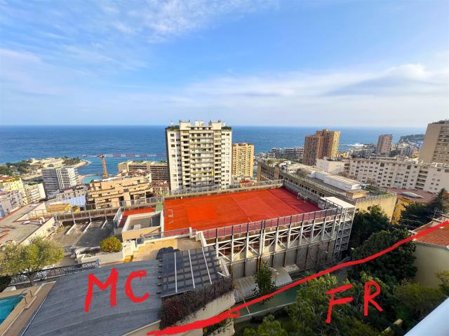 Monaco/Beausoleil vue mer panoramique 52m² Beausoleil