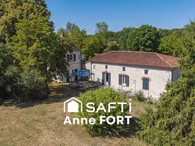 Monbalen 47340 Achat / Vente maison 5 pièces t5 piscine terrasse