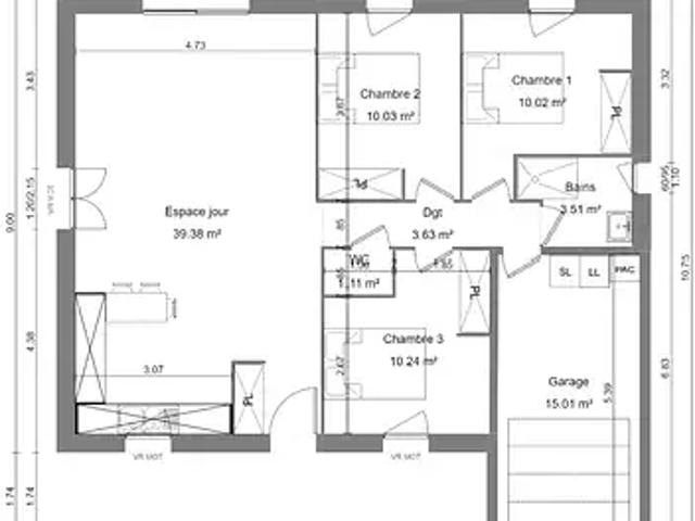 Monceaux en Bessin 14400 Programme neuf maison neuf à vendre 5 pièces