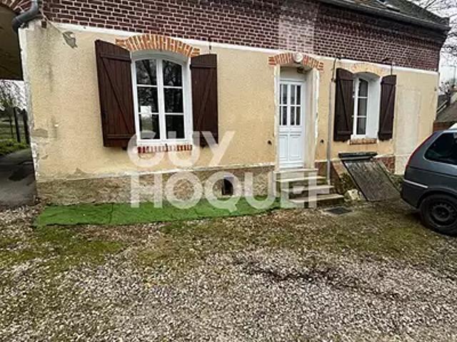 Monchy Humières 60113 Location maison 3 pièces t3 au dernier étage terrasse