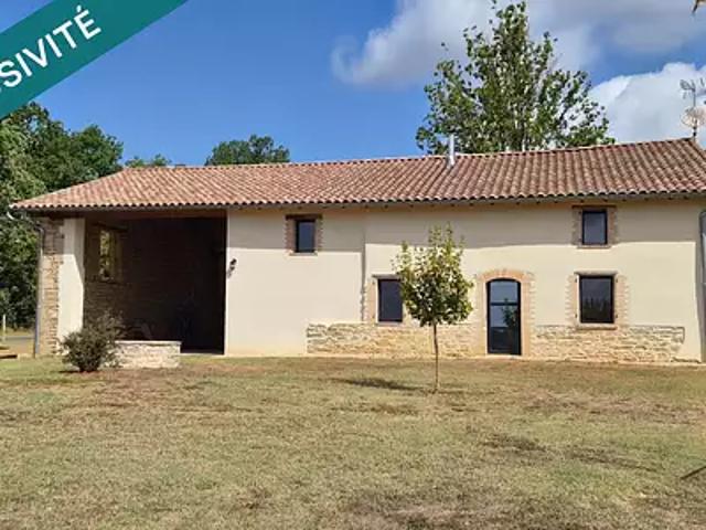 Monclar de Quercy 82230 Achat / Vente maison 5 pièces t5 terrasse parking