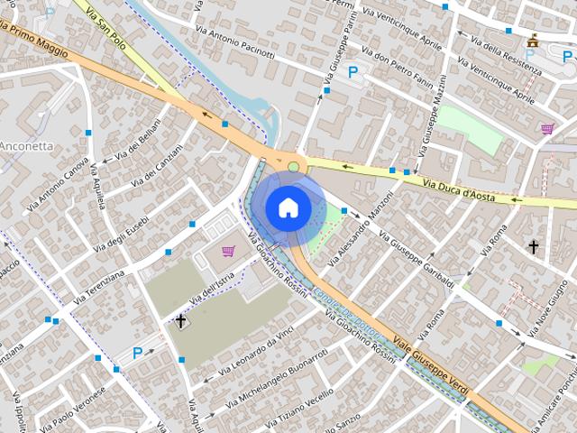 MONFALCONE Ampio appartamento arredato /Aff454