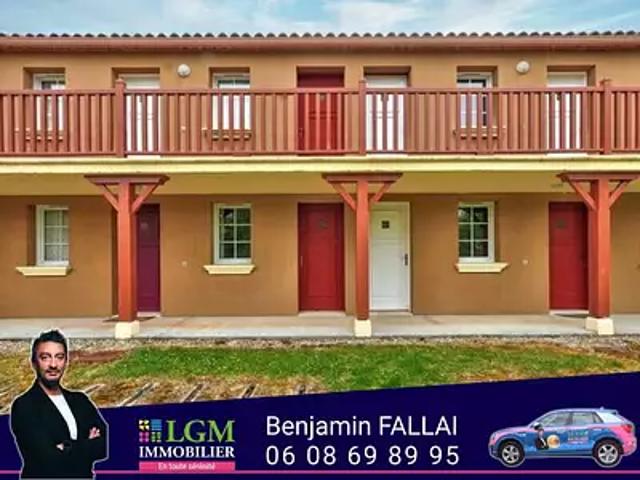 Monflanquin 47150 Achat / Vente appartement 2 pièces t2 piscine terrasse