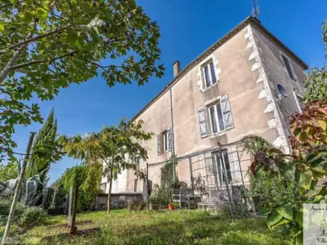 Monflanquin 47150 Achat / Vente maison 7 pièces t7 terrasse parking