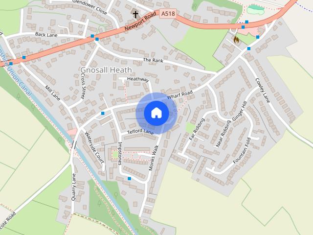 Monks Walk, Gnosall, Stafford, ST20 0DG