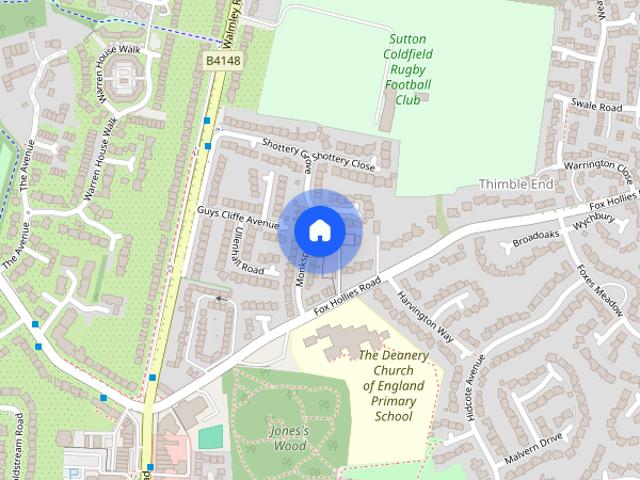 Monkspath, Walmley, Sutton Coldfield, B76 2RX