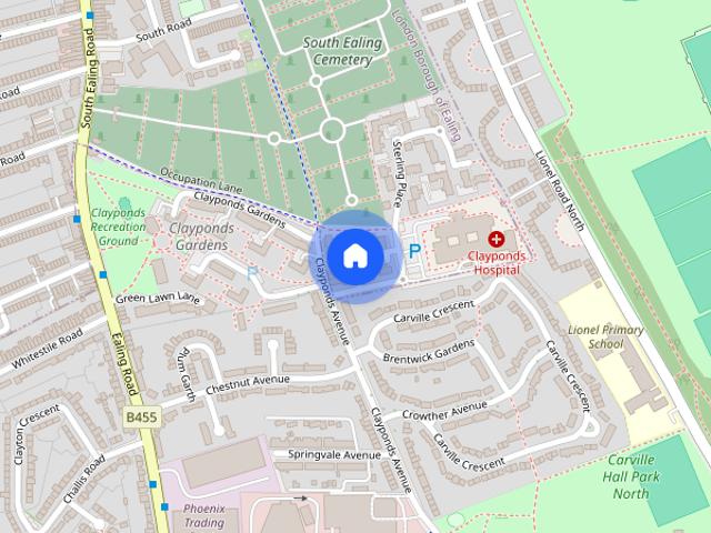Monmouth Grove, Brentford, Greater London, TW8