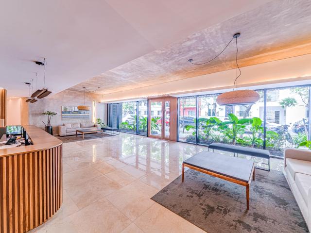 Monoambiente con balcón y Amenities