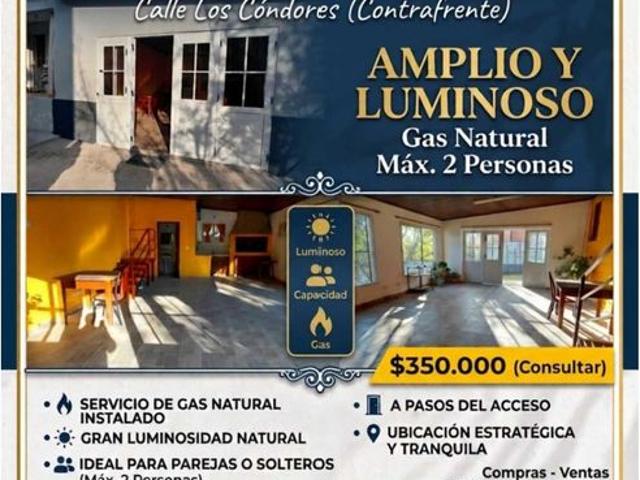MONOAMBIENTE. Alq. Anual. Gas Natural