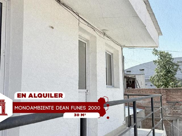 Monoambiente en alquiler dean funes al 2000 se admiten mascotas ? 30m? en Zona Norte