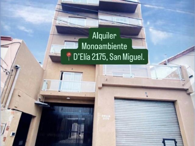 Monoambiente en San Miguel