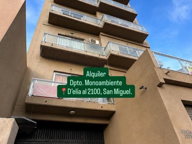 Monoambiente en San Miguel